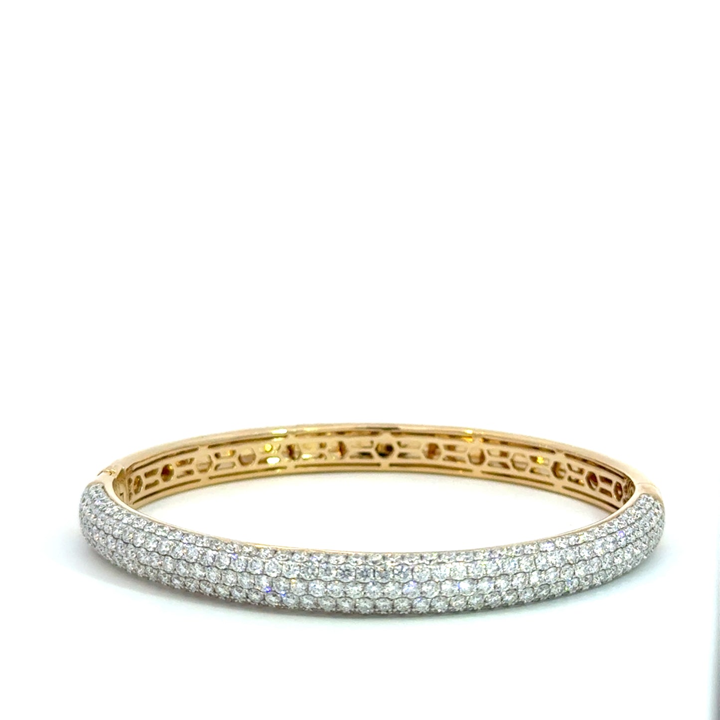 Pave diamond bracelet