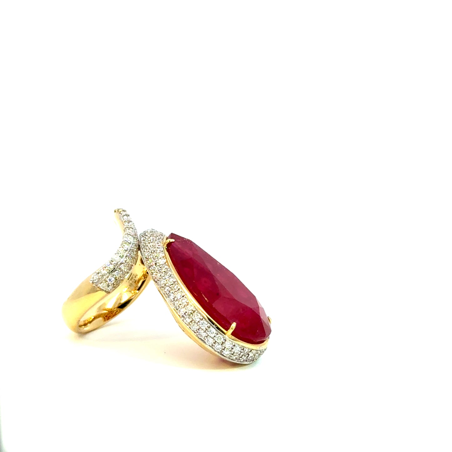 Ruby and diamond Ring