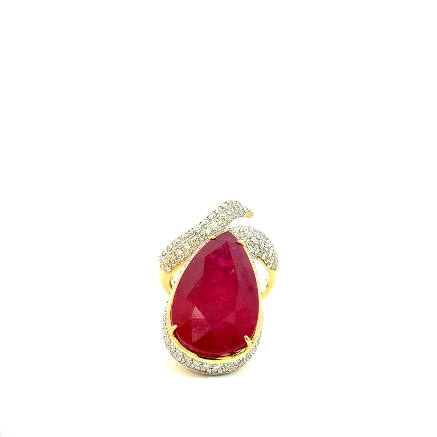 Ruby and diamond Ring