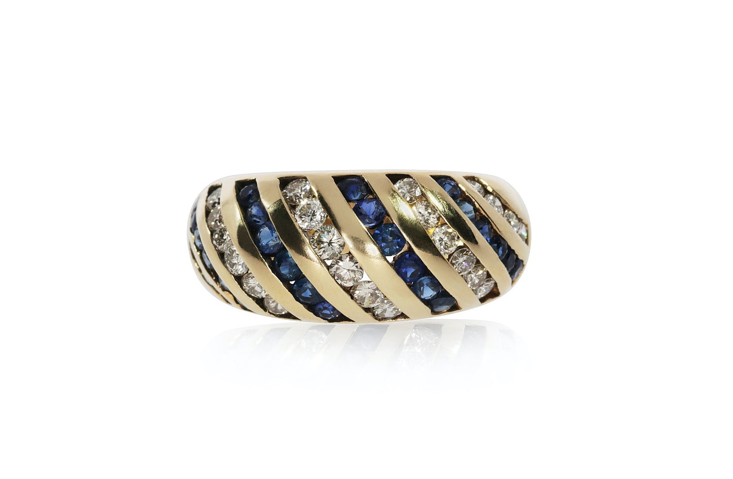 Sapphire and Diamond Ring