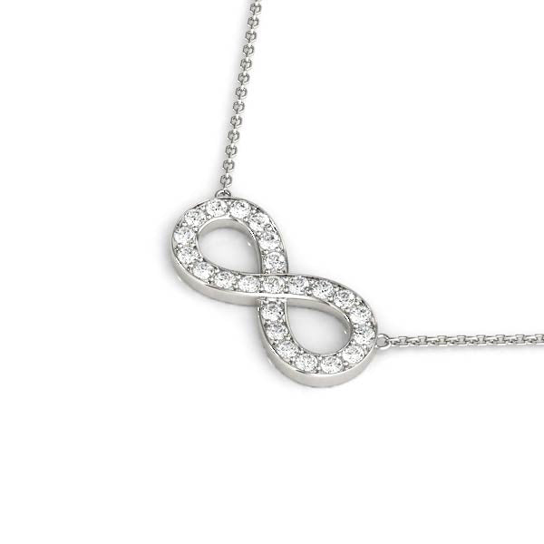 INFINITY DIAMOND NECKLACE