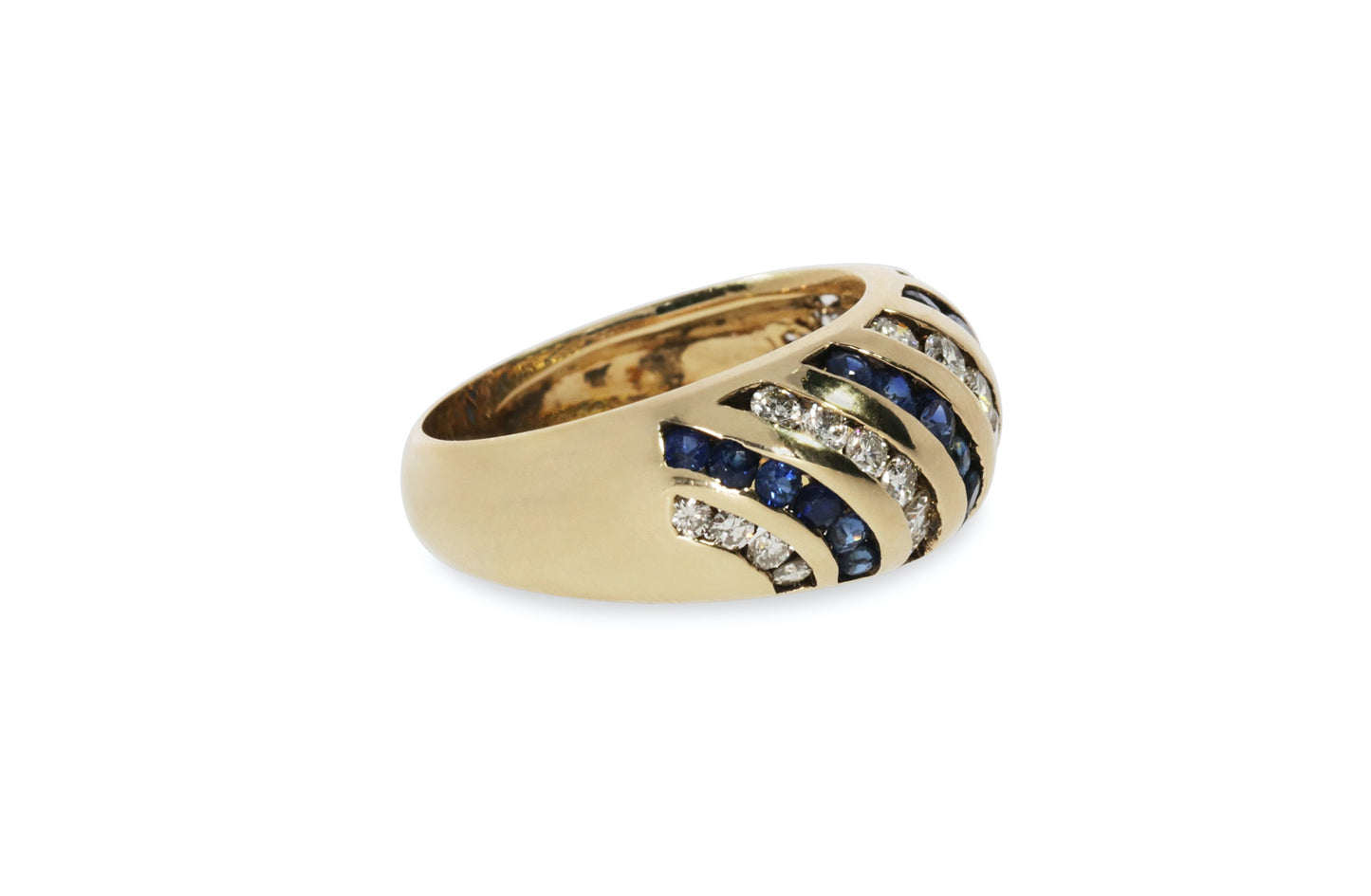 Sapphire and Diamond Ring