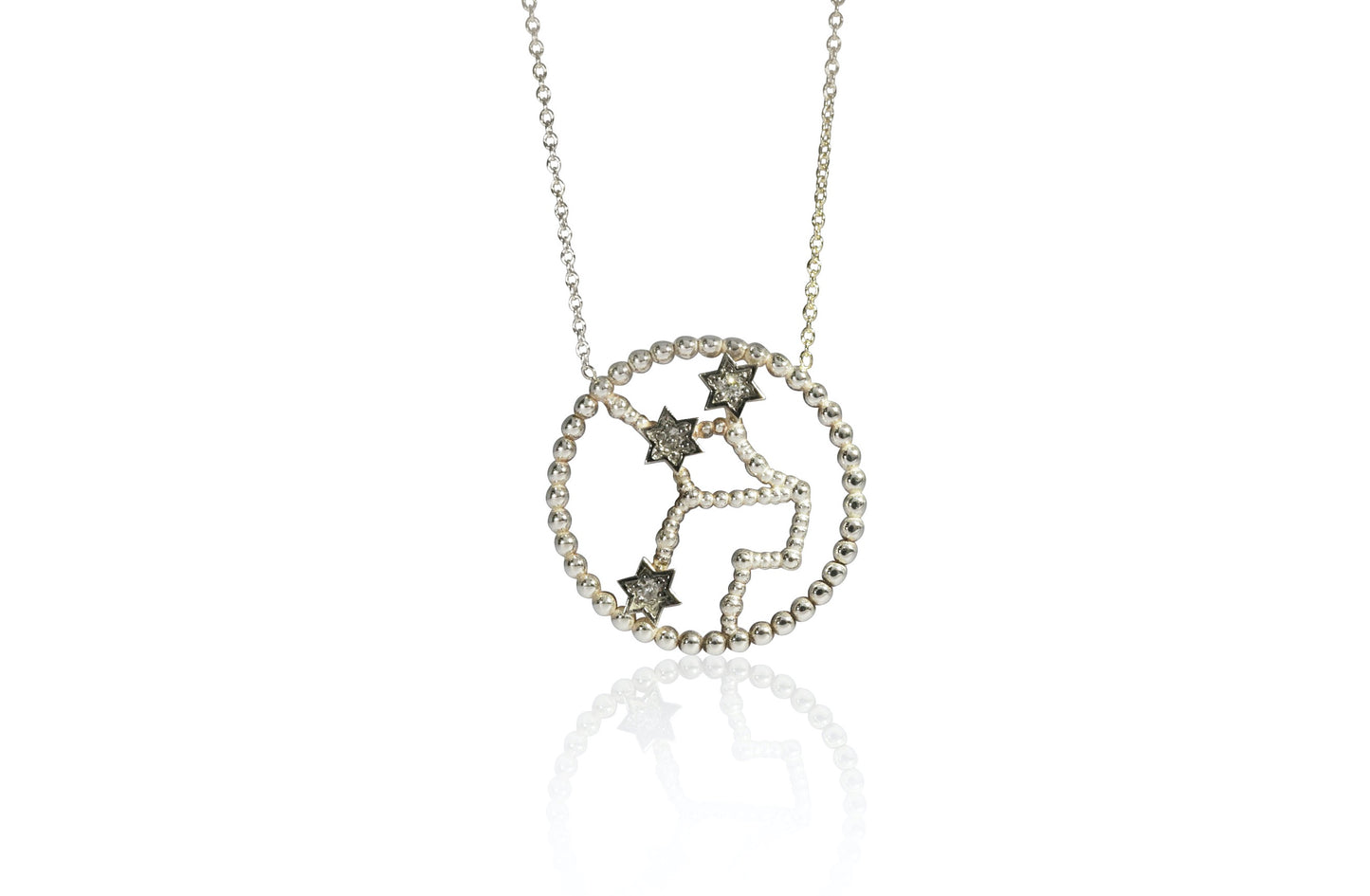 Zodiac Necklace Diamond "Virgo"