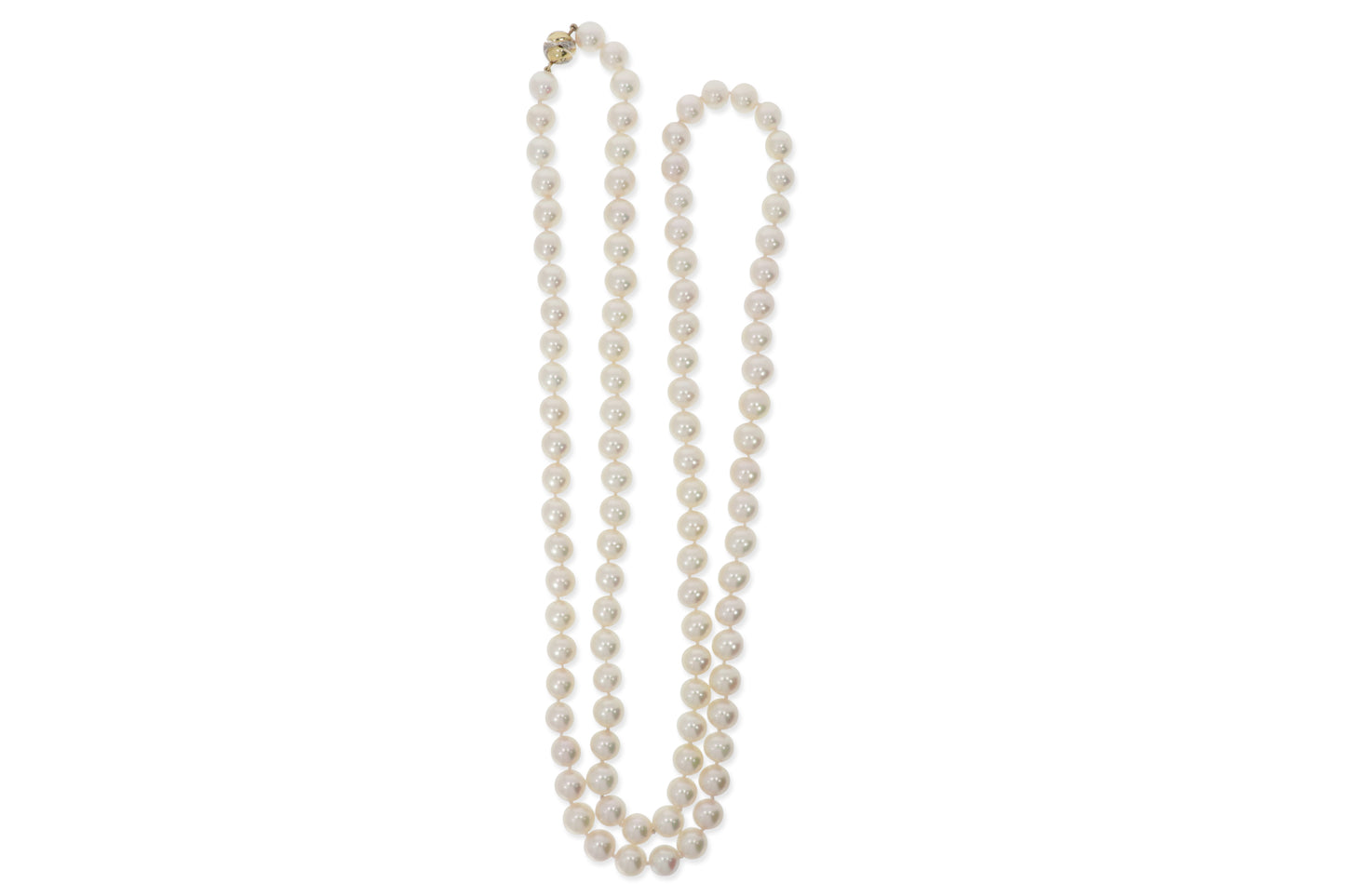 Pearls Yellow Gold Necklace