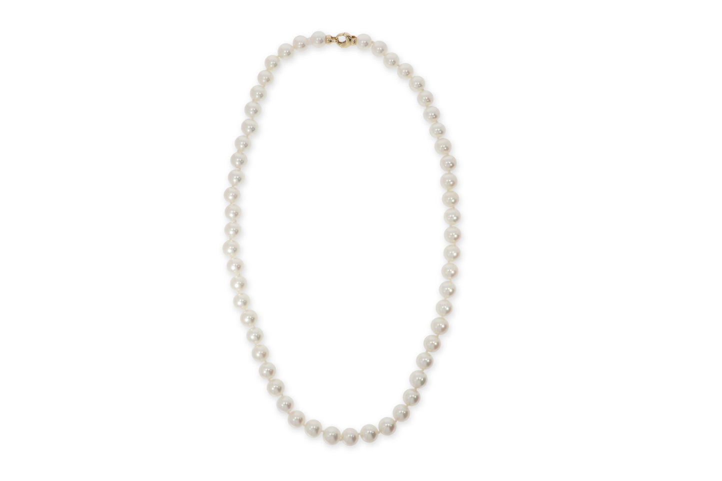 Pearls Yellow Gold Necklace