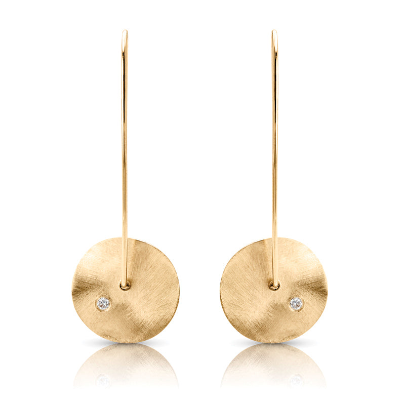 DROP CIRCLE EARRINGS