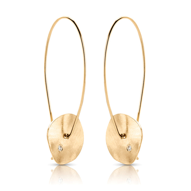 DROP CIRCLE EARRINGS