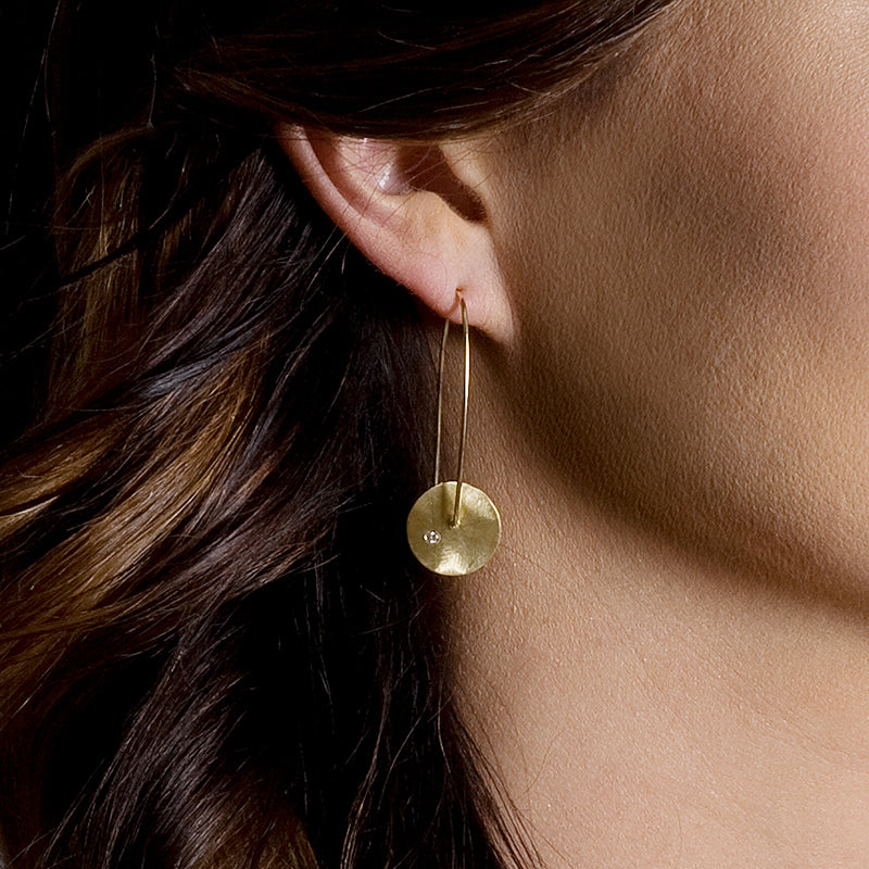 DROP CIRCLE EARRINGS