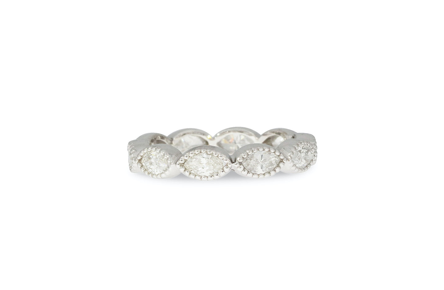 Marquise Eternity Band Ring