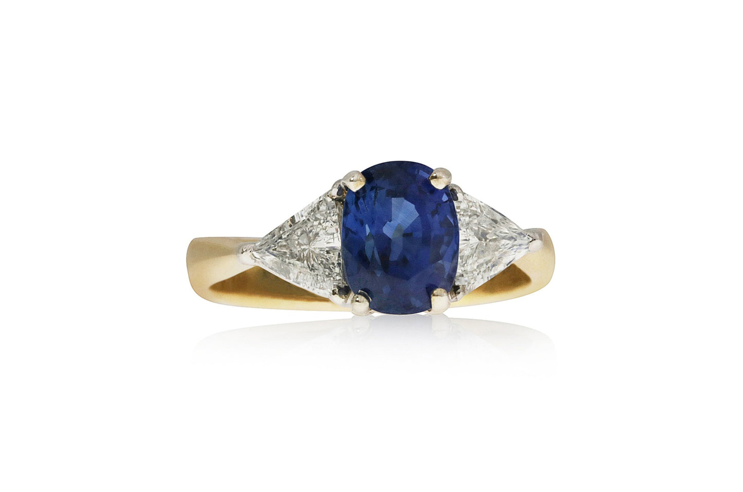 Yellow Gold Sapphire Ring