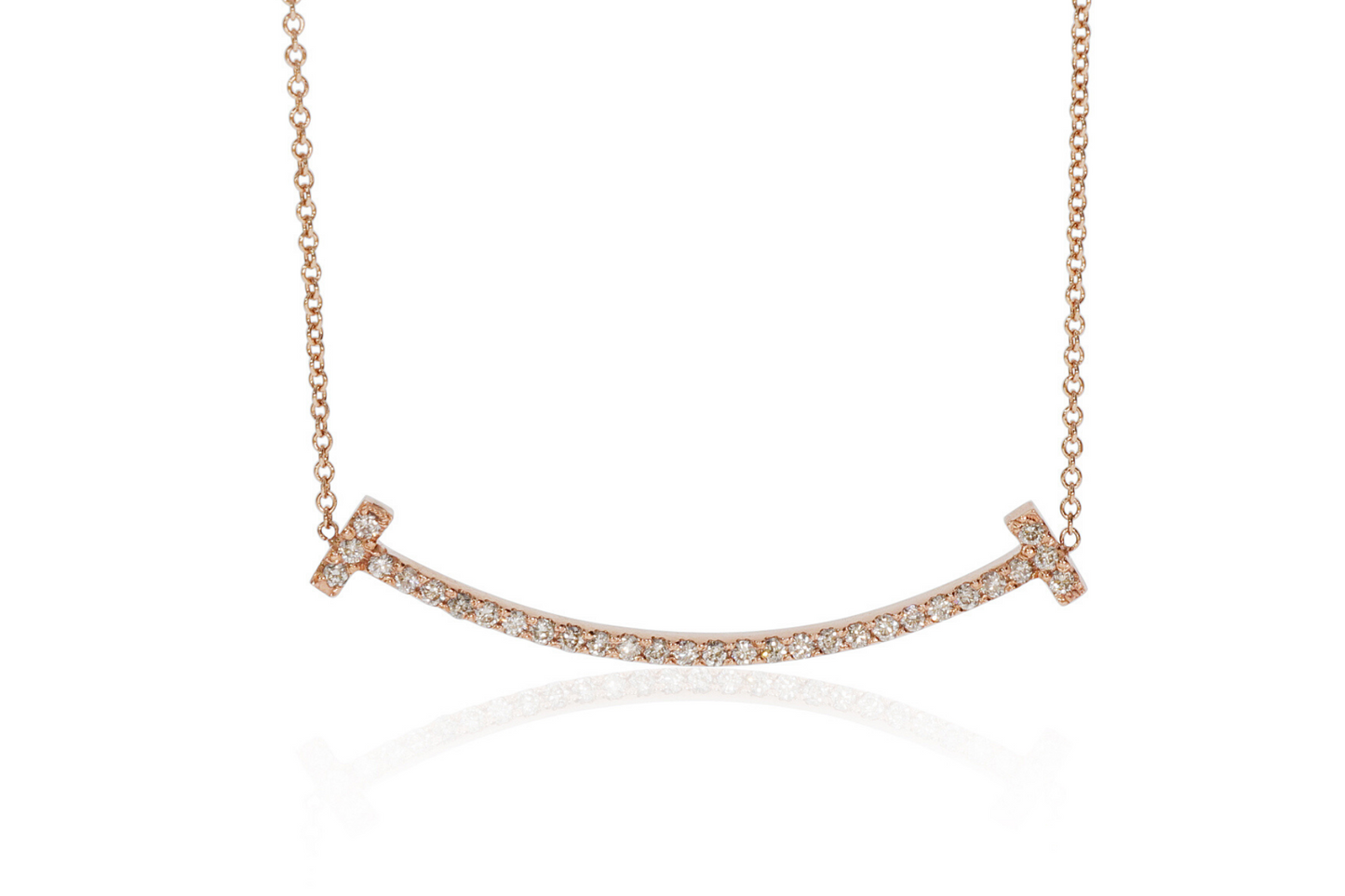 Rose Gold Diamond Necklace
