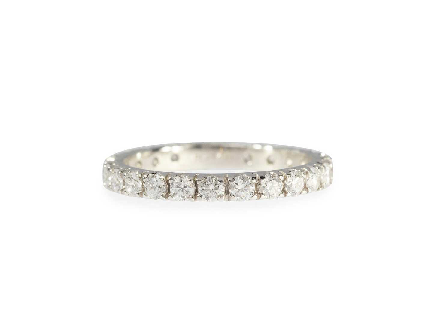 Platinum Eternity Band Ring