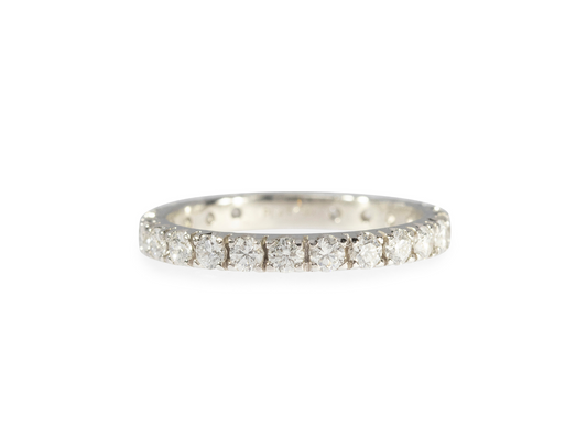 Platinum Eternity Band Ring