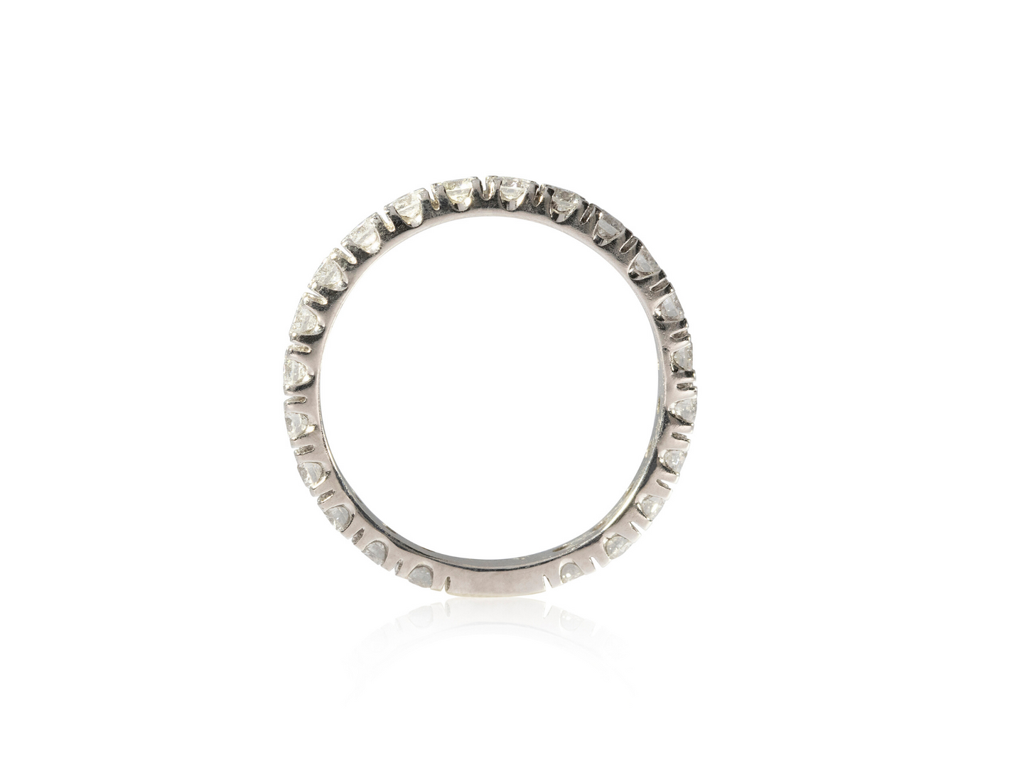 Platinum Eternity Band Ring