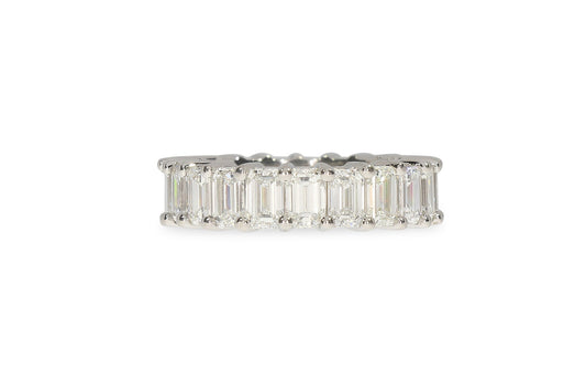 Platinum Eternity Band Ring