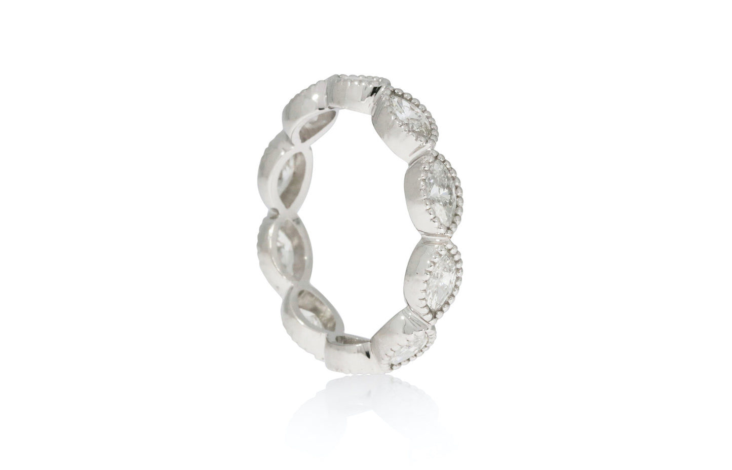 Marquise Eternity Band Ring