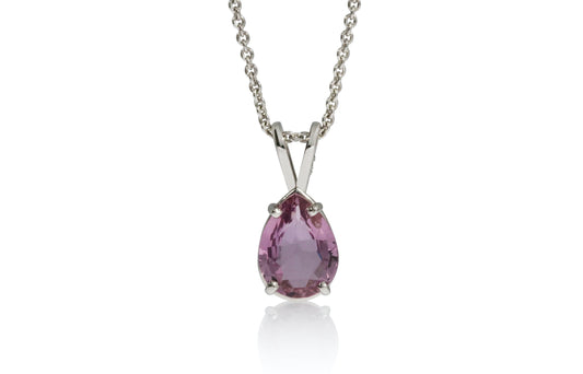 Pink Sapphire Pendant