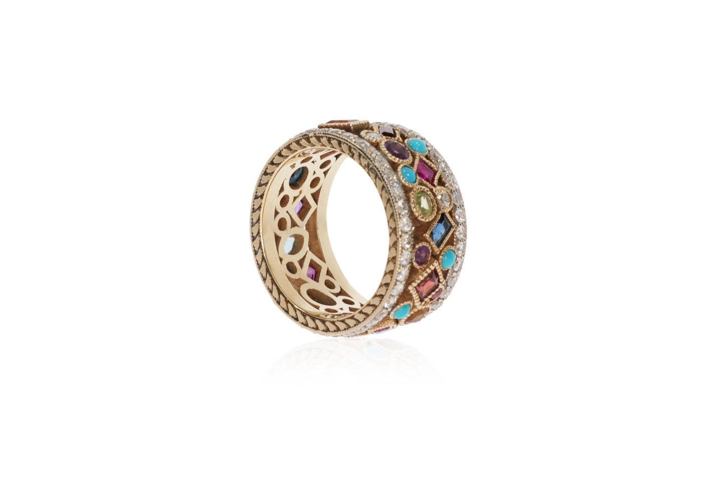 Multi Color Band Ring