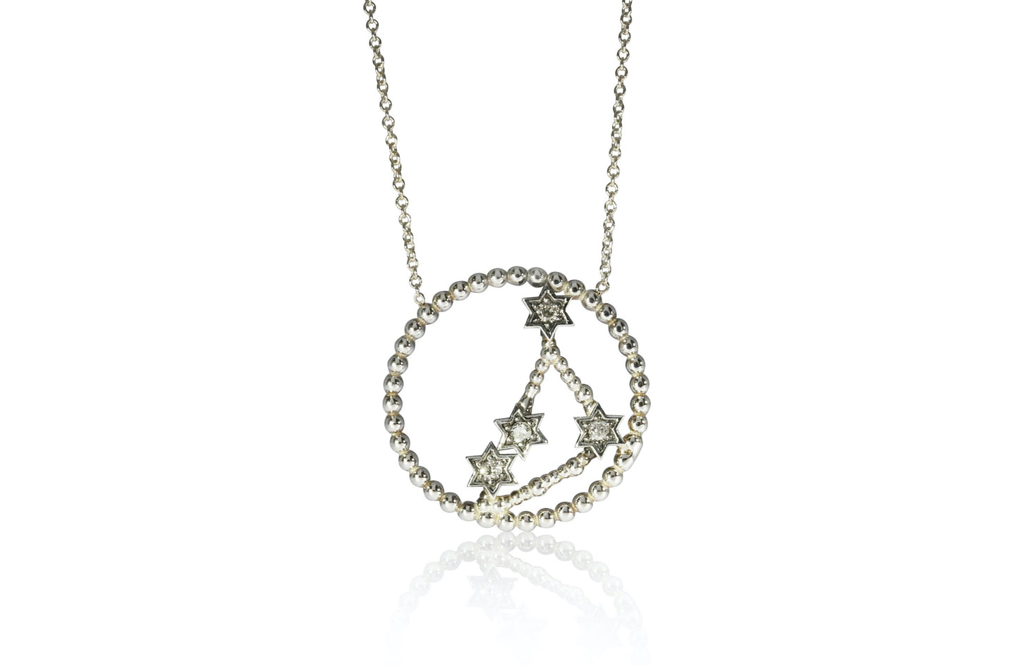 Zodiac necklace Diamond "Capricorn"