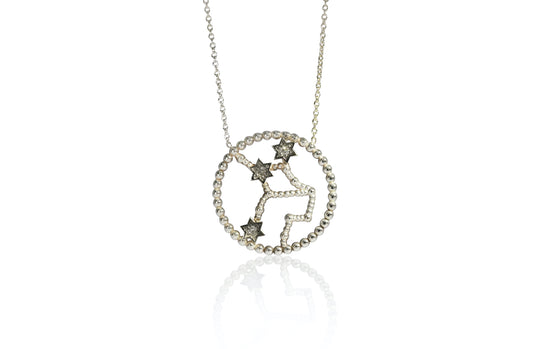 Zodiac Necklace Diamond "Virgo"