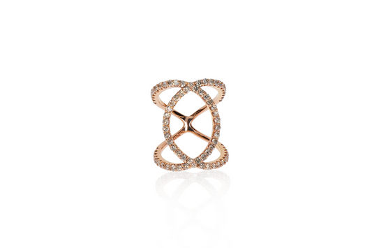 Rose Gold Diamond Ring