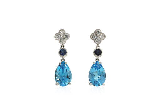 London Blue Earrings