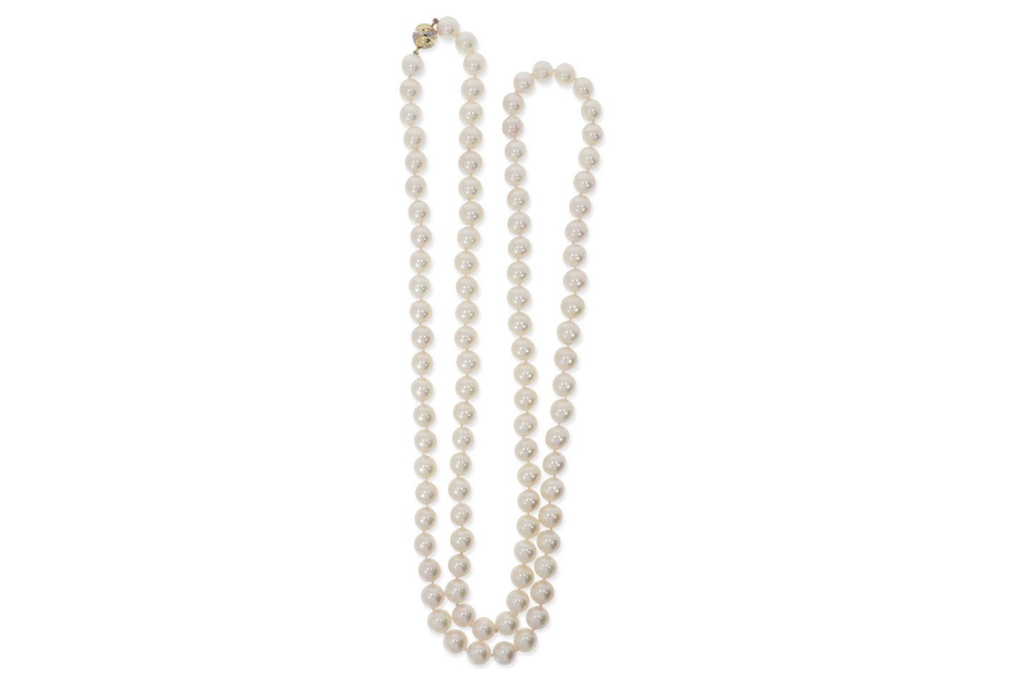 Pearls Yellow Gold Necklace