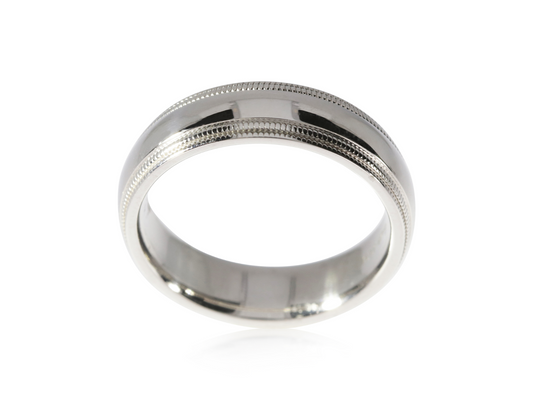 Platinum Wedding Band Size 9 Ring
