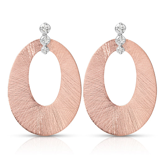 OVAL DROP EARRINGS