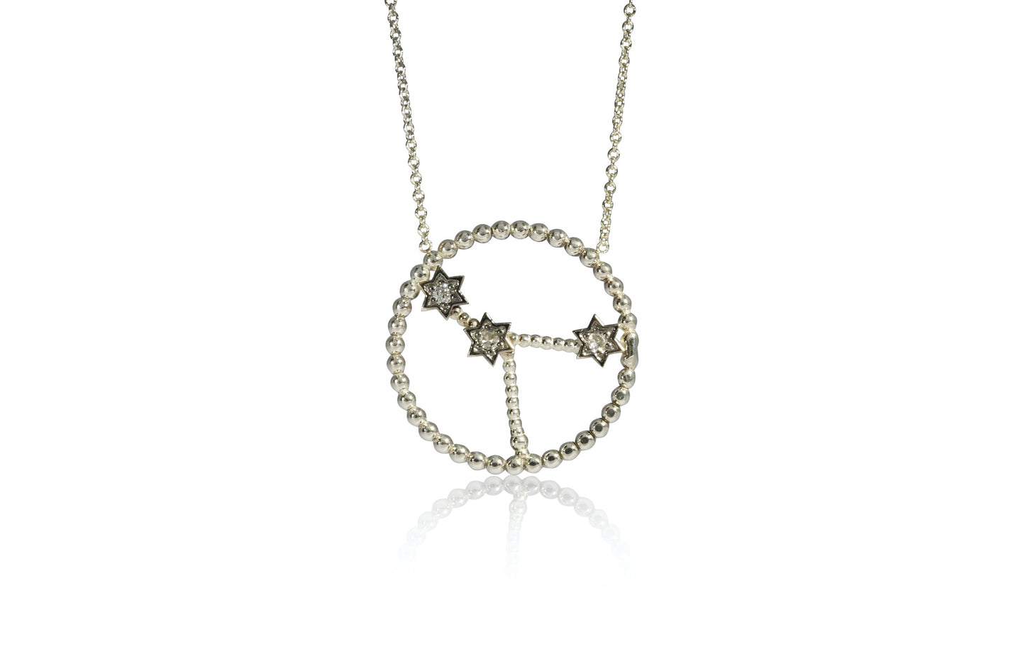 Zodiac Necklace Diamond "Cancer"