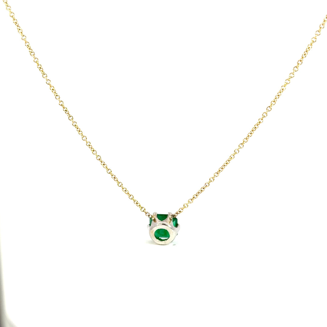 EMERALD DROP NECKLACE