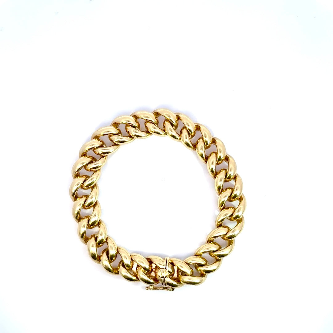 WIDE CUBAN LINK BRACELET